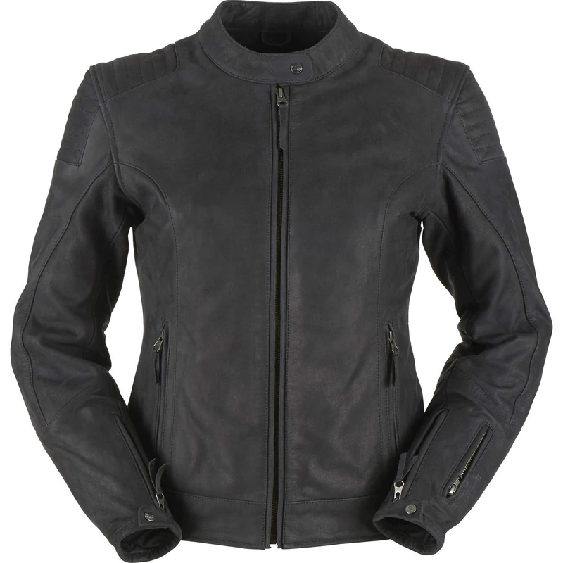 Furygan DEBBIE D3O Women's Motorcycle Jacket with Back protector pocket, Shoulder and Elbow protectors, URBAIN, HERITAGE