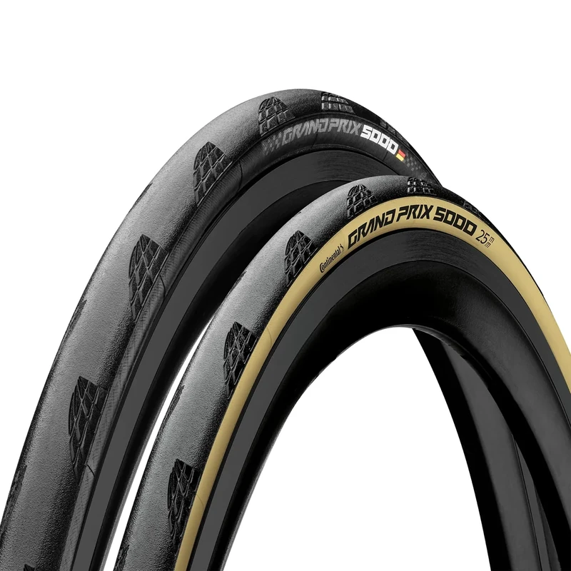 Continental Unisex - Adult Grand Prix 5000 Bicycle Tire, Black, 28 "| 700 x 25C