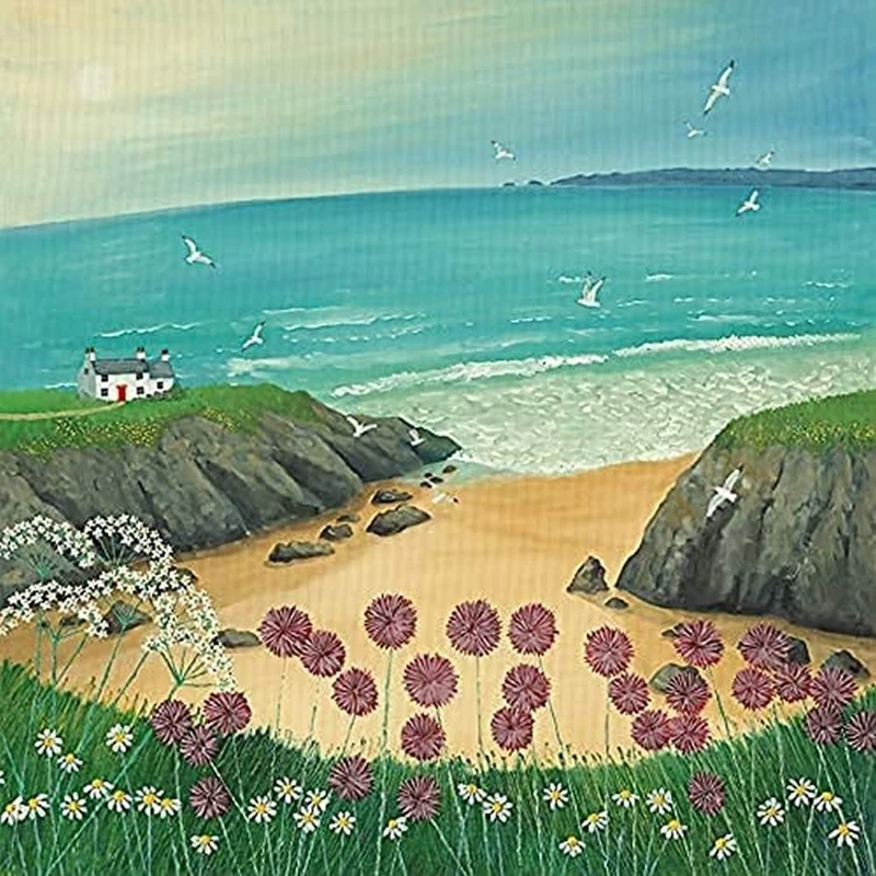Jo Grundy (Ocean Breeze) Canvas Print - Image 1
