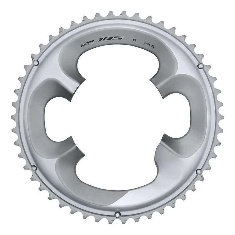 Shimano Spares FC-R7000 chainring, 52T-MT for 52-36T, silver