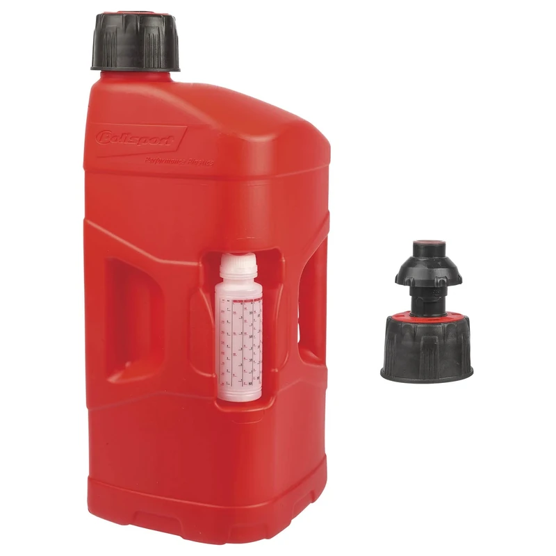 Polisport 8460000002 - ProOctane Approved Petrol Canister 20L with Quick Fill System Durable and Resistant with Splash Cap in Red