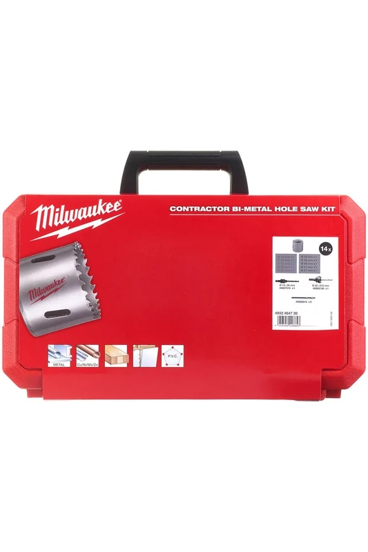 Milwaukee 14 Piece Contrator Bi-Metal Holesaw Set