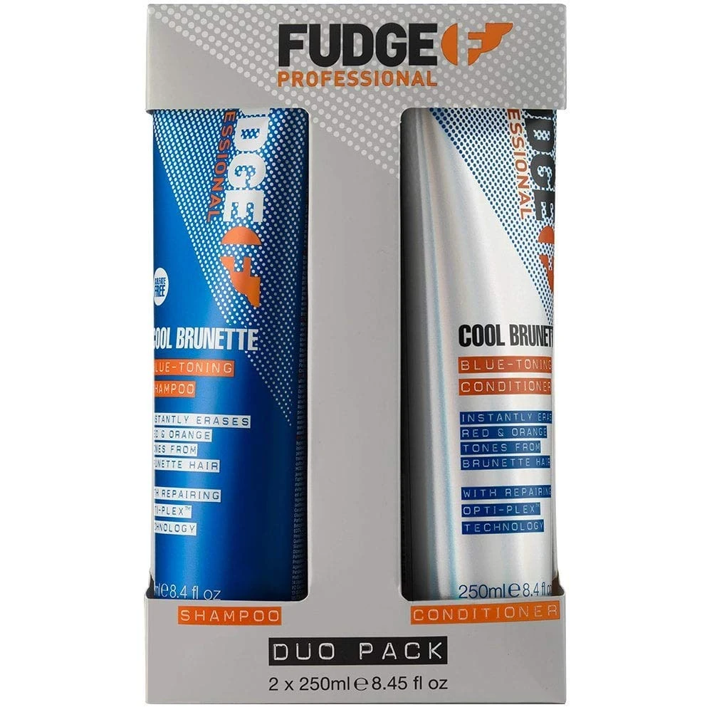 Fudge Professional Cool Brunette Shampoo And Conditioner Duo, 500 ml