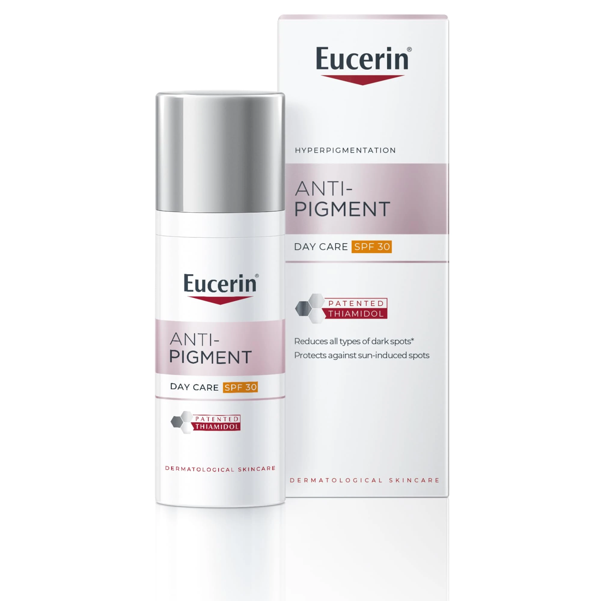 Eucerin Anti-Pigment Day SPF 30 50ml, Day Cream to Reduce and Prevent Dark Spots, Nourishing Cream with Thiamidol for Treatment of Hyperpigmentation