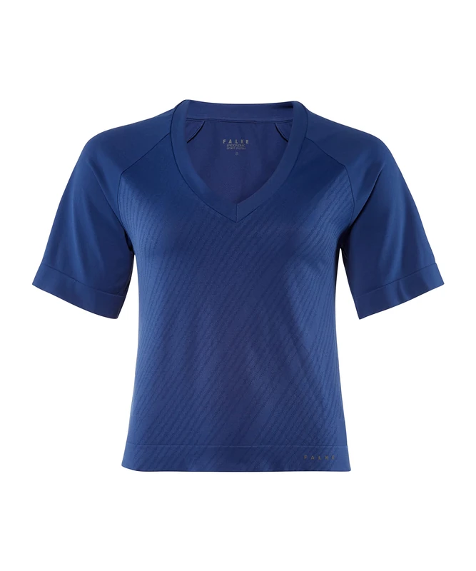 FALKE T-Shirt Modest Women's T-Shirt - Blue Lakebrown, X-Small