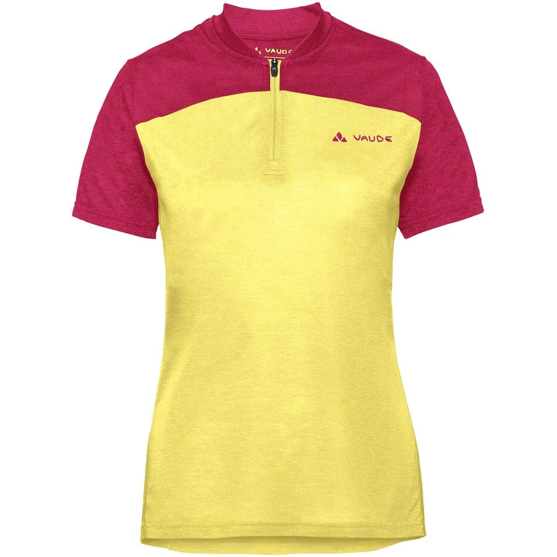 Vaude Women's Tremalzo IV Cycling Shirt, Womens, T-Shirt, 408679780360, mimosa, 36 (EU)