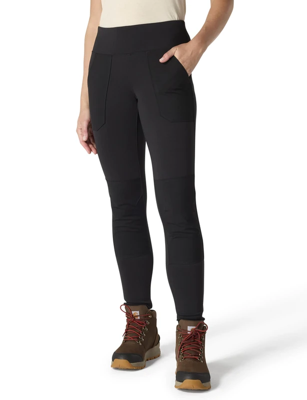 Carhartt, Women's, Force® Fitted Lightweight Utility Legging, Black, S