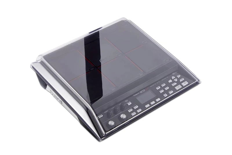 Decksaver Cover for Roland SPD-SX - Super-Durable Polycarbonate Protective lid in Smoked Clear Colour, Made in The UK - The Producers' Choice for Unbeatable Protection