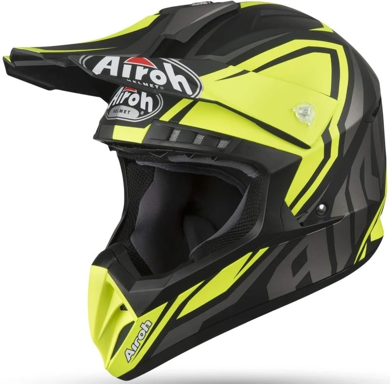 HELMET AIROH SWITCH IMPACT YELLOW MATT L