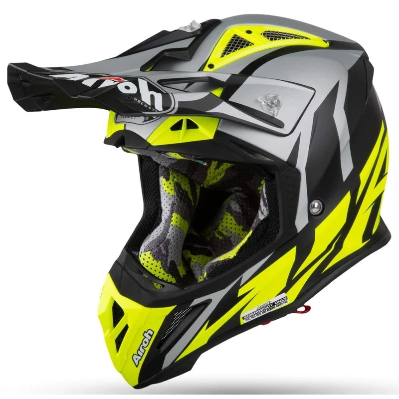 Airoh HELMET AVIATOR 2.3 AMS2 GREAT YELLOW MATT L