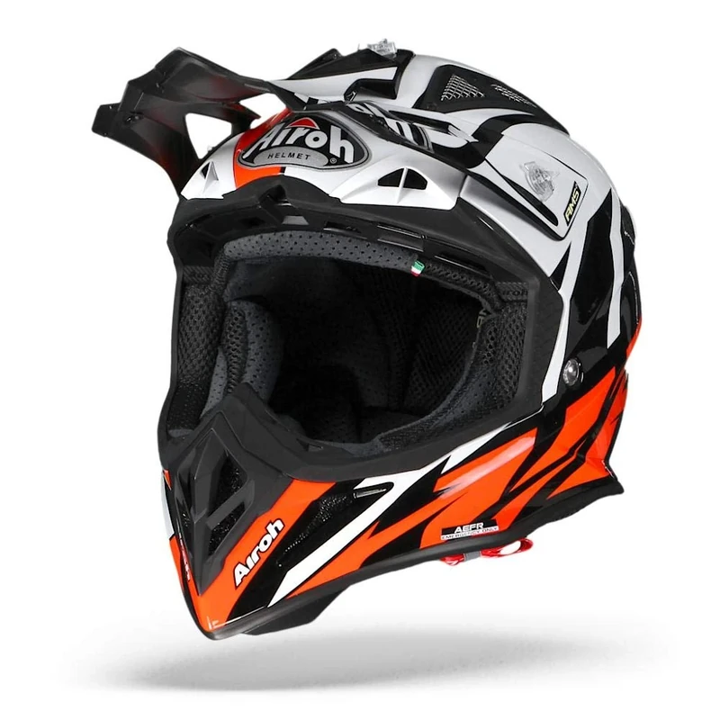 Airoh HELMET AVIATOR 2.3 AMS2 GREAT ORANGE GLOSS M