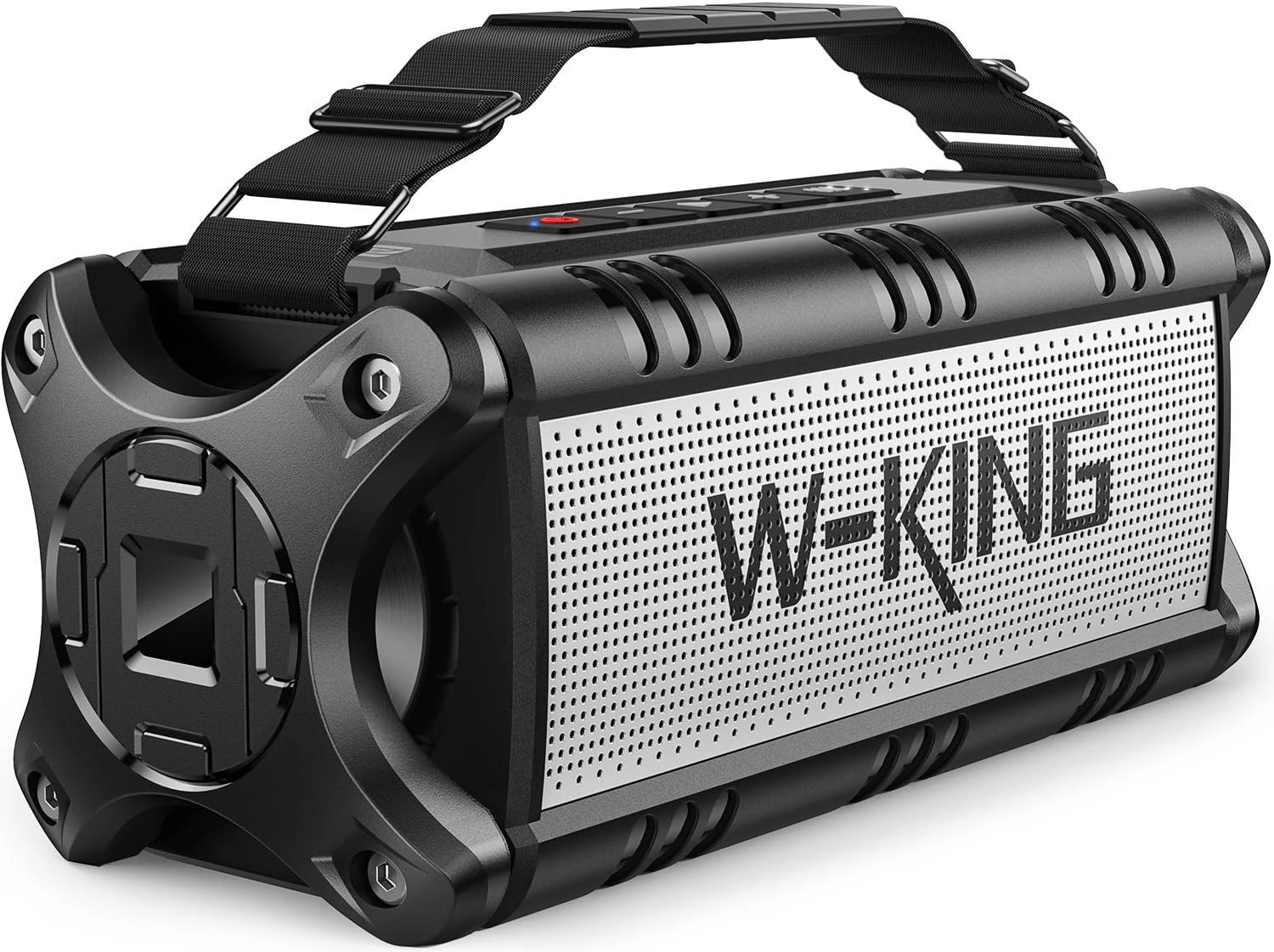 W-KING 90W Max Bluetooth Speaker, IPX6 Waterproof Speakers, Loud Portable Outdoor Speaker Wireless, Deep Bass, Hi-Fi Audio, 40H Playback, Power Bank, Stereo Pairing, EQ, TF, Large Boom Box For Party