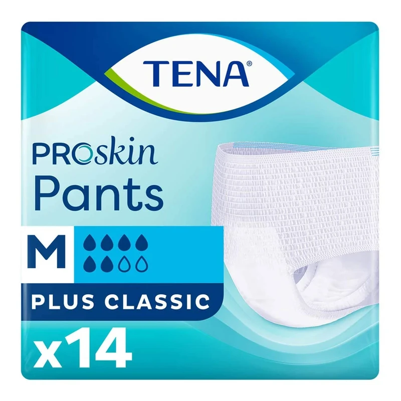Tena ProSkin Pants Plus Classic - Medium (1 Pack of 14)