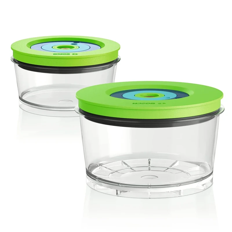 Bosch Hausgeräte MMZV0SB2 Stand Mixer Food Storage Containers for VitaMaxx Vacuum Mixer Plastic Transparent
