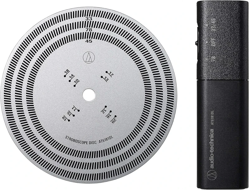 Audio-Technica AT6181DL Stroboscope Disc and Quartz Light