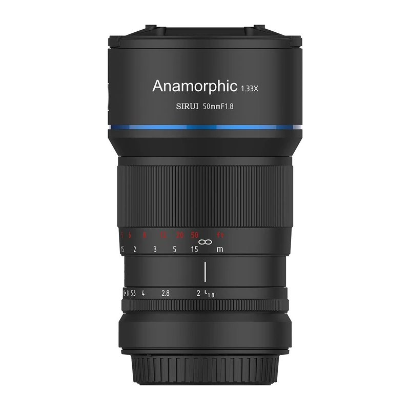 Sirui 50mm F1.8 1.33X Anamorphic Cine Lens - E Mount
