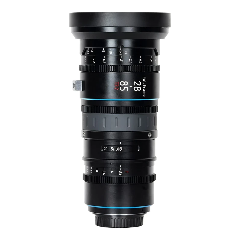SIRUI 28-85mm T3.2 Full-Frame Parfocal Zoom Cine Lens, for EF-Mount Cameras, Compatible with BMPCC-6k, BMPCC-6k-pro, EOS C300 Mark III, EOS C500 Mark II, Professional EF-mount Lens
