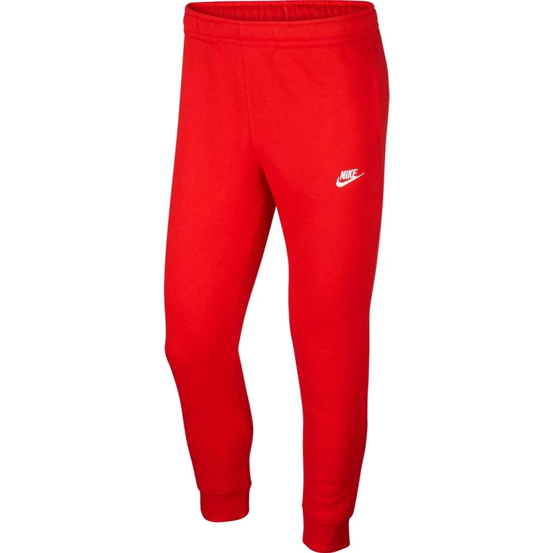 Nike, Jogging, M NSW Club Jggr, Rosso Università/Rosso Università/Bianco 657, 3XL