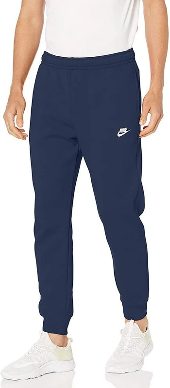 Nike, Jogging, M NSW Club Jggr Bb, Midnight Navy/Midnight Navy/Bianco 410, M-T