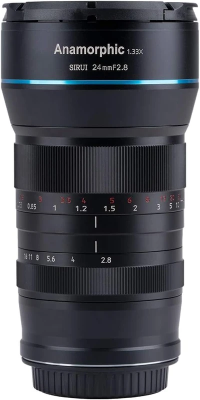 Sirui 24mm f2.8 Anamorphic Lens 1.33x for Fujifilm X-Mount