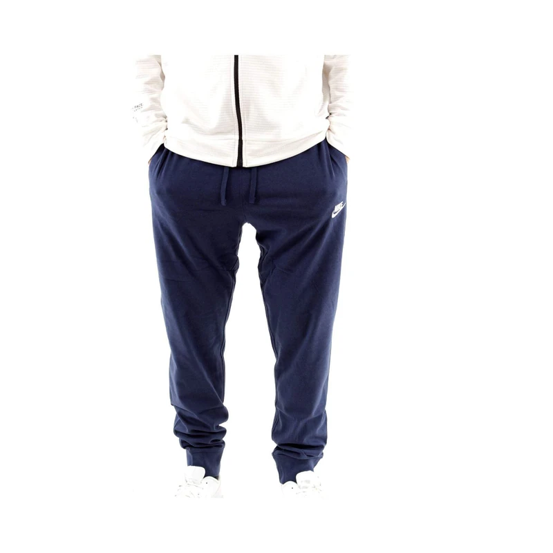 Nike M NSW Club JGGR JSY Sport Trousers - Midnight Navy/(White), 4X-Large