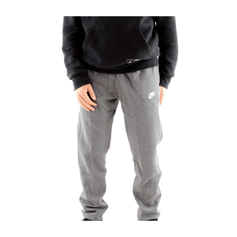 Nike M Nsw Club Pant Oh Bb Sport Trousers - Charcoal Heathr/Anthracite/(White), 3XL-T