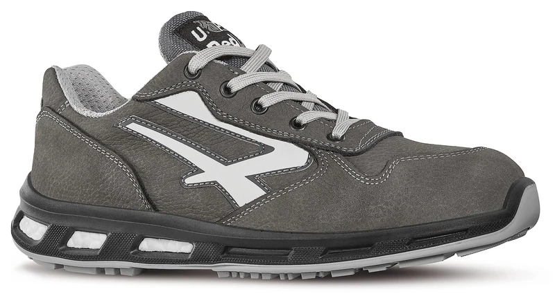 U POWER Unisex Kick S ESD S3s Ci Fo Sr Work Shoe, Grey Lead Grey, 9 UK