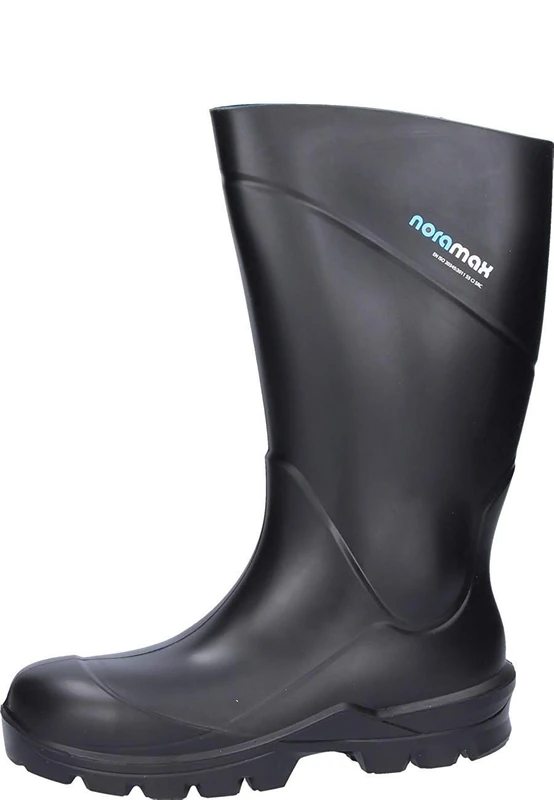 Nora NORAMAX-PRO-S5-Freno, Professional Polyurethane Boot for Industry, Black, 8 UK (42 EU)