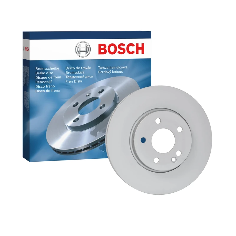 Bosch BD2543 Brake Disc - 300 mm Vented High-Carbon Disc - Front Axle - ECE-R90 Certified - Great Cooling and Noise Suppression, Advanced Corrosion protected - 1 Single Disc