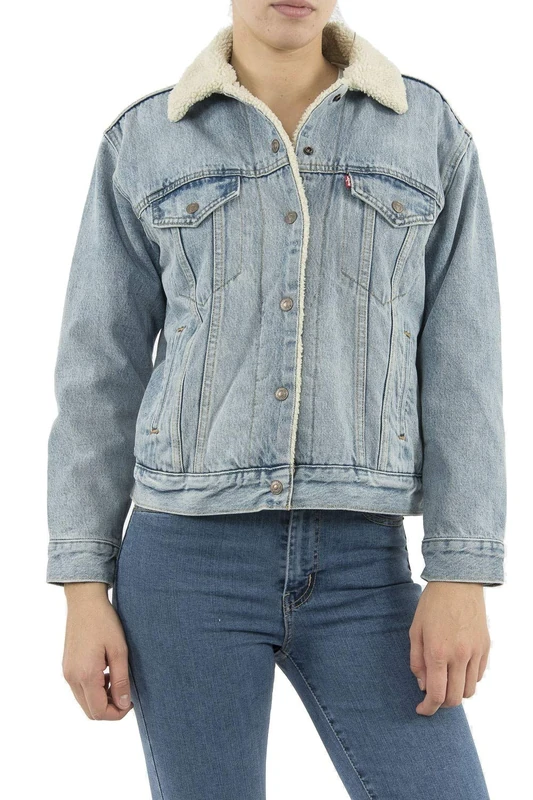 Levi's Women's Ex-Boyfriend Sherpa Trucker Jacket, Strangerways, XXS