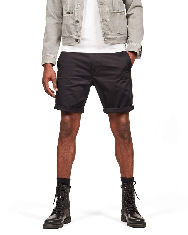 G-Star Men's Bronson Straight Shorts, Black (black D06656-5126-990), 25
