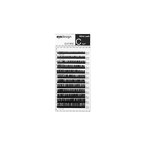 Sabrina Laser M/Mink Eyelashes C Curl 0.07 7-14 mm (404) - Image 1