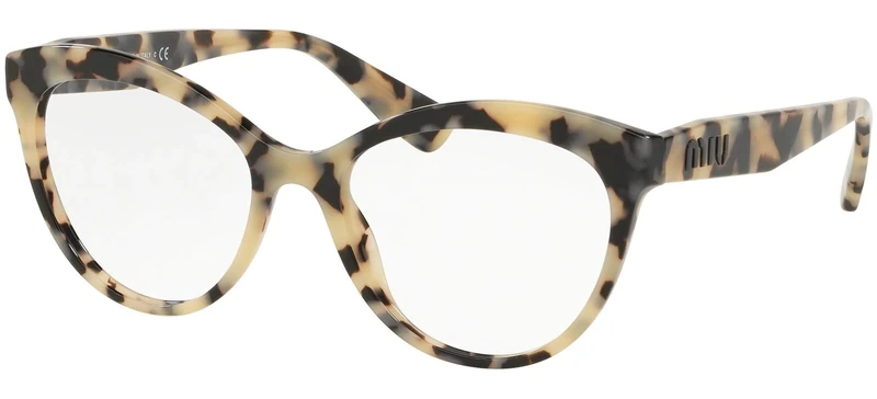 Miu Miu Women's 0MU 04RV Sunglasses, Blonde Havana, 53