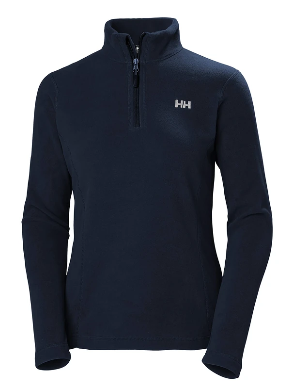Helly Hansen Women's W Daybreaker 1/2 Zip Fleece, Navy, S