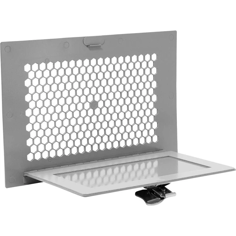 FLIR IRW-12PC Aluminum 12" Large Format IR Inspection Window, Recommended for Indoor Applications, Durable with Fully Impact-resistant Optics, 8.1" Overall Height, 5" Aperture Overall Height