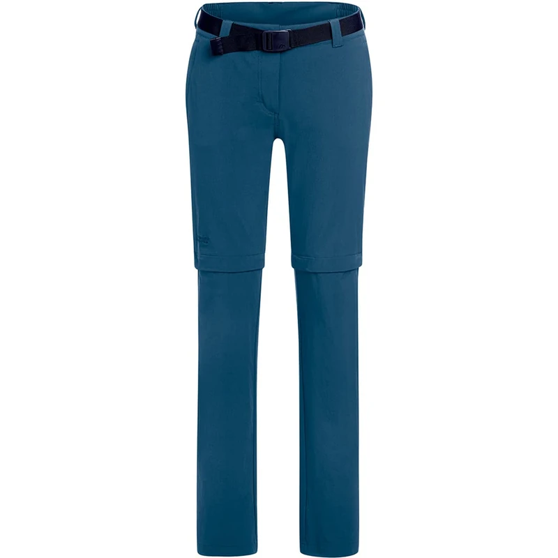 maier sports NATA 2, Women's Hiking Trousers, Water-Repellent Outdoor Trousers for Trekking and Hiking, Handy Zip-Off Function, PFC-Free, mSTRETCH pro 4 & Dryprotec