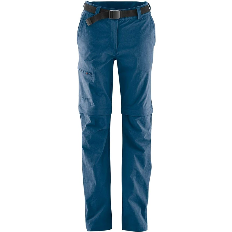 Maier Sports Nata, Women's hiking trousers, Water-repellent outdoor trousers for trekking and hiking, Handy T-zip-off function, PFC-free, mSTRETCH pro 4 & dryprotec