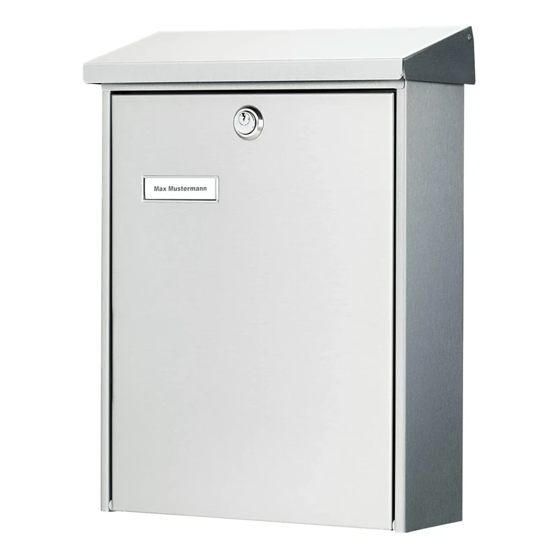 Burg-Wächter 39670 Letterbox Oslo 3767 NI, Stainless Steel