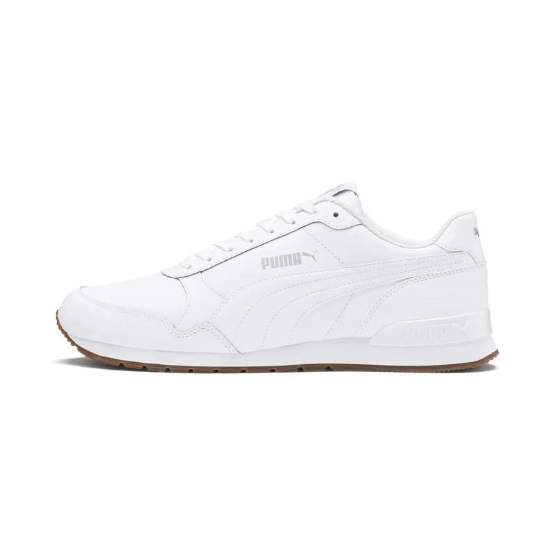 PUMA Unisex St Runner V2 Full L Sneaker, White Puma White Gray Violet, 13 UK