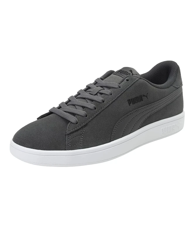 Puma SMASH V2, Unisex Adults’ Trainers, Grey (Castlerock-Puma Black-Puma White 32), 9 (43 EU)