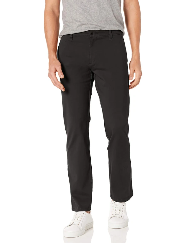 Dockers Straight Fit Ultimate Chino with Smart 360 Flex (Regular and Big & Tall), Steelhead, 38W x 32L