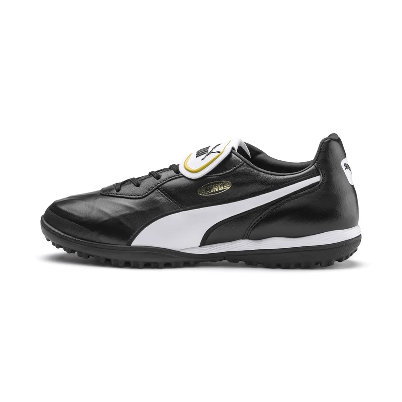 PUMA Unisex King Top Tt Football boots, Puma Black Puma White, 9 UK