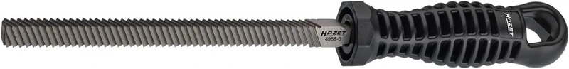 HAZET Square Brake Caliper File (10 x 10 mm, Plastic Handle with Hanging Hole) 4968-6