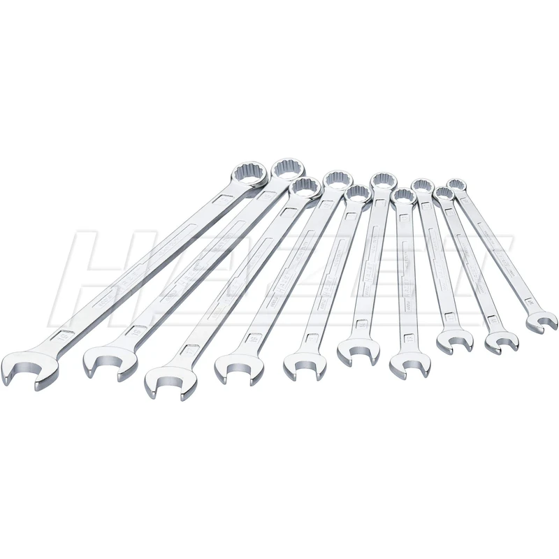 HAZET Combination Spanner (Extra Long, Slim Design, 10 Pieces) 600LG/10