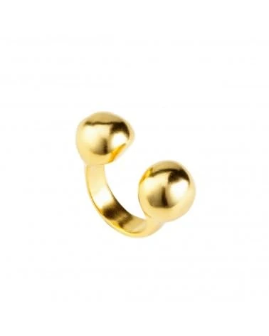 Ring of Alloy of Metal Plated in Gold of 18k-ani0572oro00012 Min Perimeter 52 Diameter 16,5