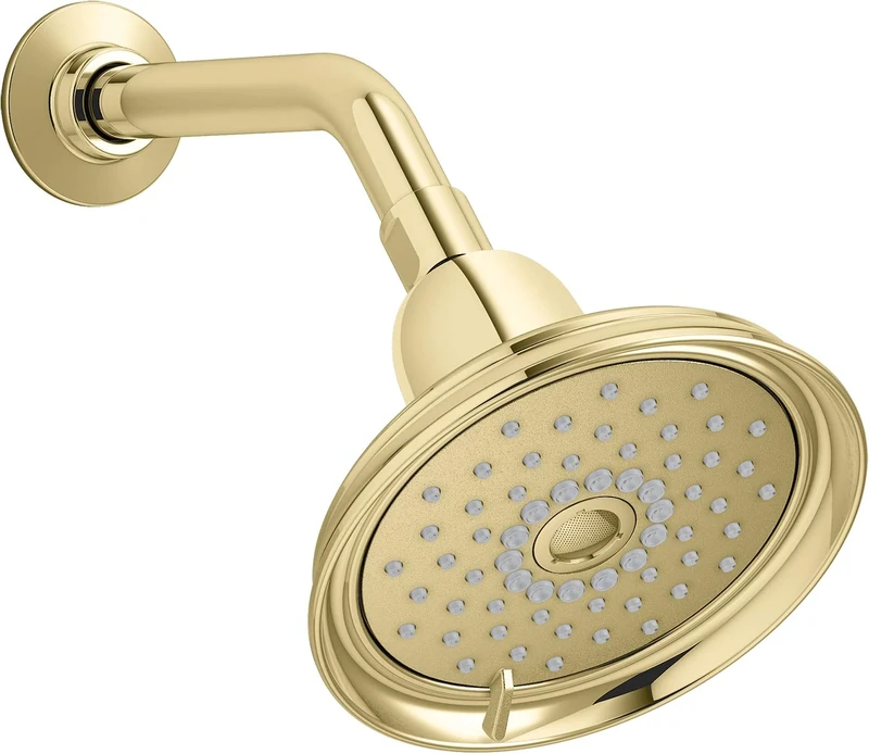 Kohler 22167-PB Bancroft Showerhead, Vibrant Polished Brass