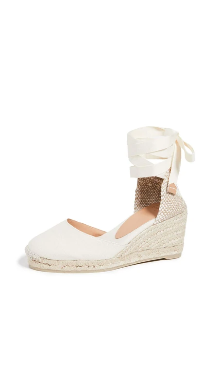 Castañer Carina C/6/001, Women's Espadrilles Espadrilles, Ivory (Ivory 203), 6 UK (39 EU)