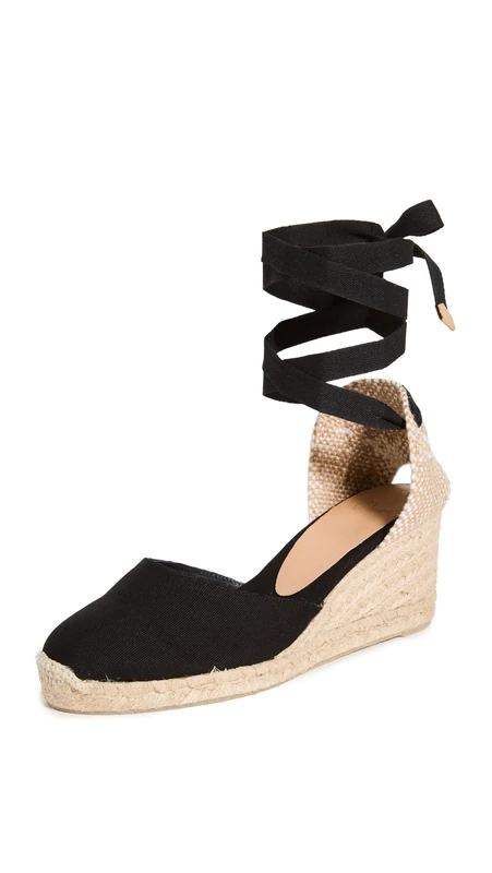Castañer Carina C/6/001, Women's Espadrilles Espadrilles, Black (Black 100), 7 UK (40 EU)
