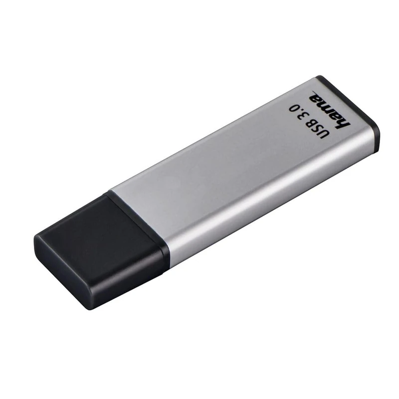 Hama Classic USB Flash Drive 256 GB, USB 3.0 (3.1 Gen 1) Type-A, Silver - USB Flash Drive