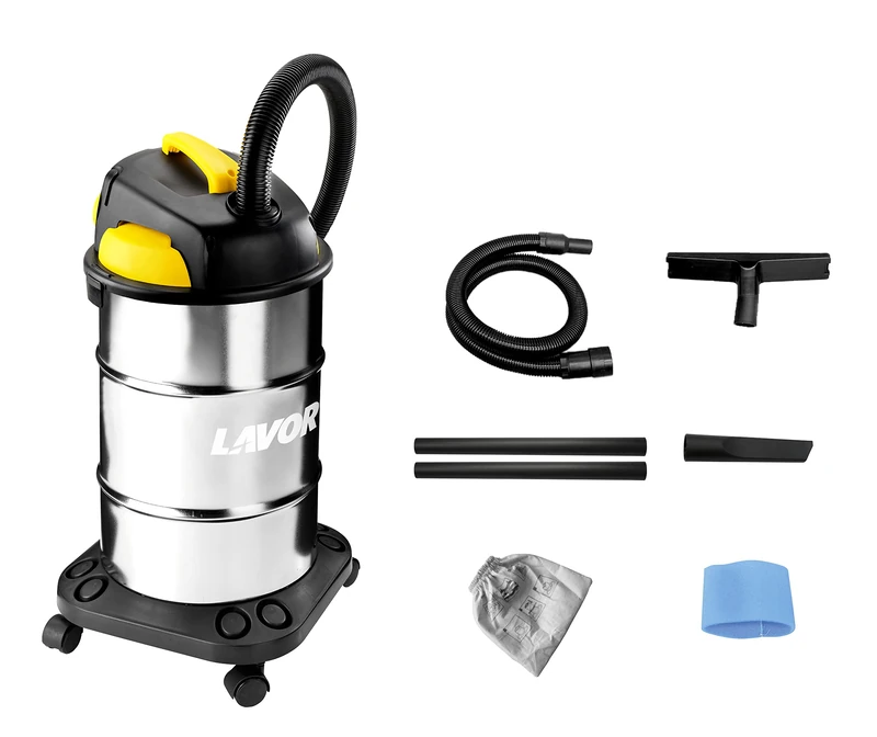 Lavor 8.243.0034 0034 Vacuum Cleaner for Polvo Y Líquido VAC 30 lt Potencia 1000 (Max 1200) W Vacío 180 mbar 6.22 kg